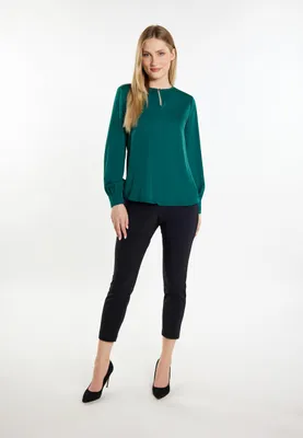 Image de Chemisier pour femmes PATTEN - Vert. Chemisier pour femmes PATTEN - Vert, taille M