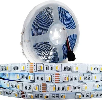 Productafbeelding van 24V LED strip light - 4 in 1 - Rgbww RGB + warm wit 3000K 5M gemengde kleuren Ledstrip - Keuken Decoratie