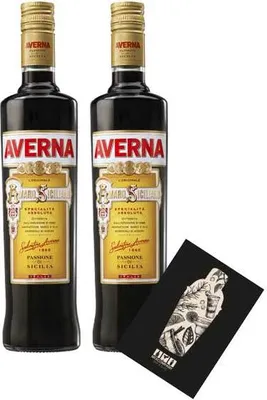 Produktbild von Averna 2er Set Amaro Siciliano 2x 0,7L (29% Vol) Kräuterlikör- [Enthält Sulfite]