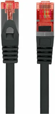 Produktbild von Lanberg PCF6-10CU-0500-BK, 5 m, Cat6, F/UTP (FTP), RJ-45, RJ-45, Schwarz