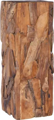 Obrázek produktu pro Odkládací stolek 30 x 30 x 80 cm masivní teakové dřevo