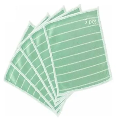 Immagine prodotto di Frypay, set di 5 panni in bambù, panno in microfibra di bambù, 21 cm x 16 cm, per la pulizia