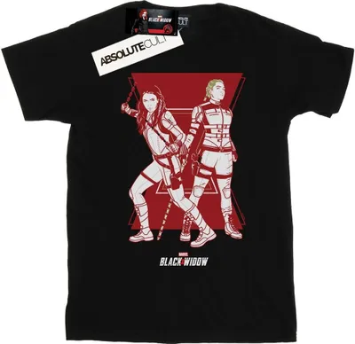 Produktbild von Marvel - T-Shirt für Damen BI12293 (L) (Schwarz)