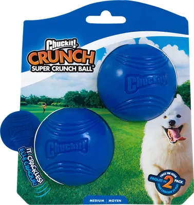 Obrázok produktu pre Chuckit! Dog Hračka lopta Super crunch M 6 cm, 2 ks