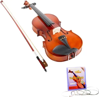 Produktbild von Klassische Holzvioline 3/4 mit Etui inklusive + Saitenset als Geschenk