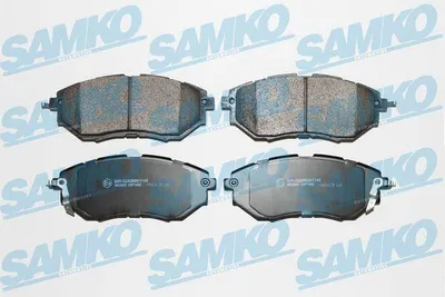 Produktbild von SAMKO Bremsbeläge Satz Vorne Bremsklötze für SUBARU FORESTER (SJ) 5SP1402