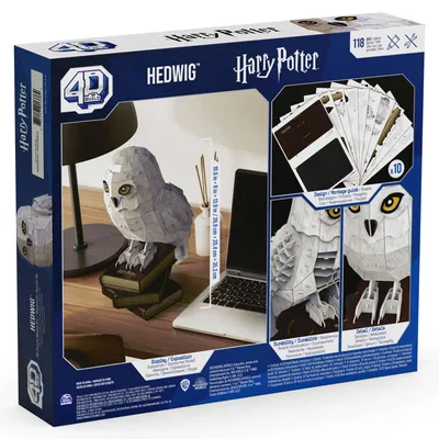 Productafbeelding van Puzzle Harry Potter Hedwig op standaard 3D