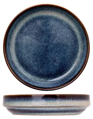Produktbild von Set aus 6 Schalen aus Steingut, Jade, Indigo, D11,5 x 2,5 cm