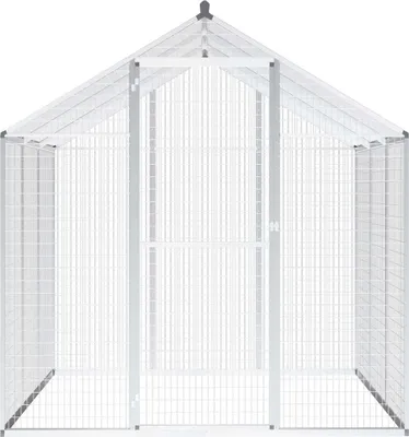 Produktbild von vidaXL Außenvoliere Aluminium 183x178x194 cm