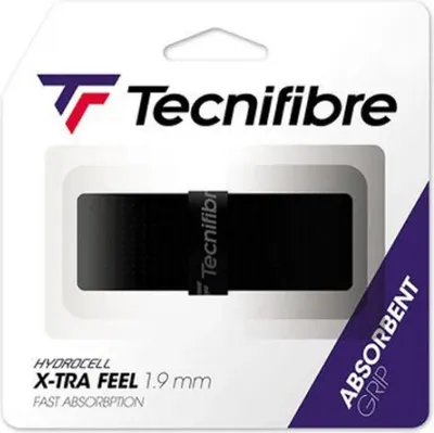 Produktbild von Tecnifibre X-tra Feel Tennisgriff Schwarz Schwarz One Size