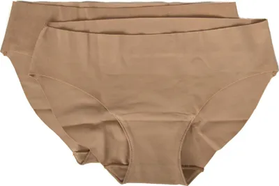 Zdjęcie produktu dla Confection 2 szt. Damskie figi z gładką lamówką, zestaw dwóch sztuk RAGNO, nr art. 71126N FREEDOM SLIP, rozmiar 3-TERZA (EU S – F 2 – USA XS – GB 32), bawełna 80%, Elasthan 20%