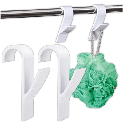 Produktbild von Heizkörperhaken, Handtuchhalter für Heizkörper ohne Bohren, aus PP, Set mit 2 Handtuchhaken für Badezimmerheizkörper und Heizelemente, ideal für Handtücher und Bademäntel.
