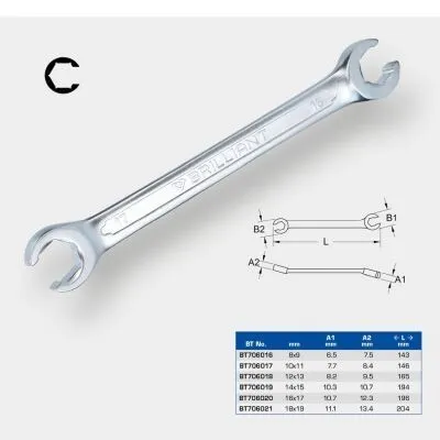Obrázek produktu pro KS TOOLS BT706018 Dvojitý otevřený klíč