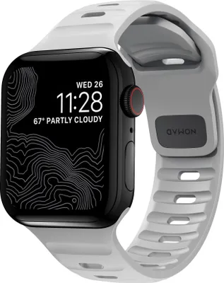 Zdjęcie produktu dla Nomad Sport Band, Band, Smartwatch, Szary, Apple, Ultra / 46mm, Guma