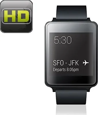 Produktbild von 3x Displayfolie für LG G Watch SmartWatch Displayschutzfolie HD ULTRA KLAR