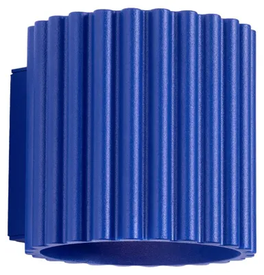 Image de Applique AURA ultramarine G9 1xG9 10W aluminium 10x12x10cm Sollux Lighting