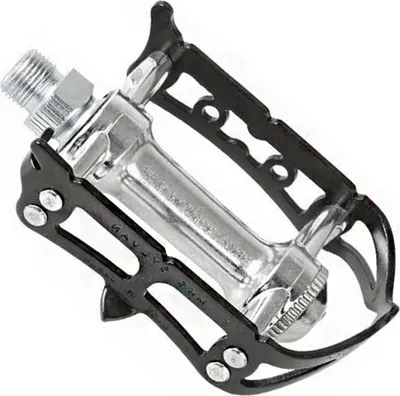 Produktbild von MKS Sylvan Vintage Rennradpedal 9/16" CrMo-Achse mit Kugellager