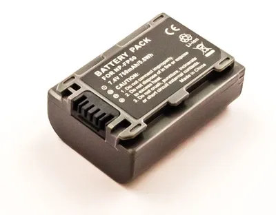 Produktbild von Akku für SONY ersetzt NP-FP50 / NP-FP30 7,4v Li-Ion GRAU