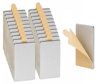 Produktbild von ECENCE Neodym Magnete 20 Stück - selbstklebend - 20x10x1mm