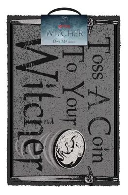 Image de Mat wejściowy "The Witcher" - Rzuć monetę 40 x 60 cm, oficjalna licencja