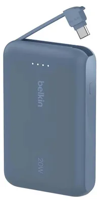 Produktbild von Belkin BOOST Charge Powerbk. 20W 10.000mAh USB-C blau BPB021hqBL