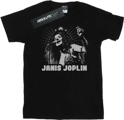 Produktbild von Janis Joplin - T-Shirt für Herren BI44466 (M) (Schwarz)