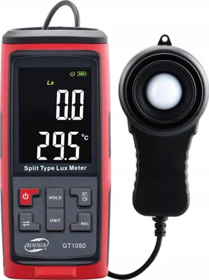 Immagine prodotto di Luxmetri, misuratori di luce, misuratori di intensità luminosa, luxmetri a sonda, Bluetooth