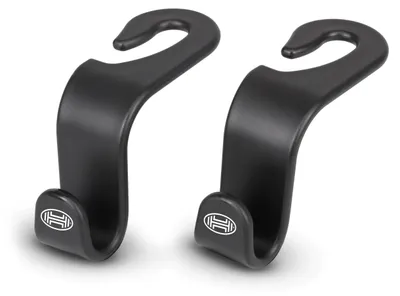 Produktbild von HEYNER® Kopfstützenhaken Auto Rücksitz Universal 2er-Set Robustes-PP