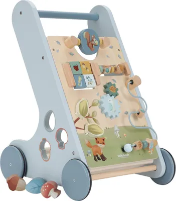 Zdjęcie produktu dla Wózek spacerowy Little Dutch Forest Friends, jasnoniebieski