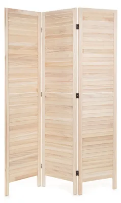 Produktbild von RAUMTEILER "COTTAGE" | 3-teilig, Holz | Paravent | Farbe: natur