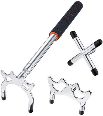 Immagine prodotto di Ponte da biliardo con barra estensibile, accessori per biliardo con 3 barre L-Head rimovibili, accessori per tavolo da biliardo.