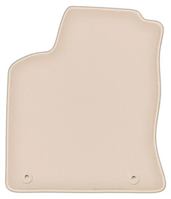 Produktbild von DURBAN Beige Velours-Fahrerfußmatte für Porsche Macan SUV (2013-)