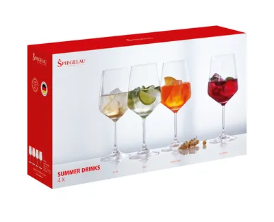 Zdjęcie produktu dla Spiegelau 4670171, 630 ml, Szkło, Przezroczysty, 4 szt., 96 mm, 96 mm