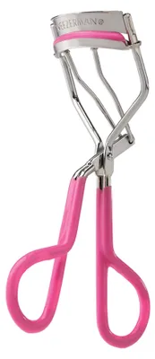 Produktbild von TWEEZERMAN Wimpernzange Great Grip mit 3 Ersatzpads, Neon Pink