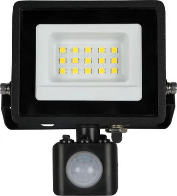 Immagine prodotto di BLULAXA Proiettore LED con rilevatore di movimento, EEK: F, 10W, 800lm, 4000K, nero