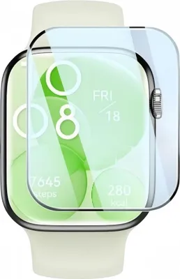 Produktbild von INF 2 Stück Displayschutzfolie aus gehärtetem Glas für Huawei Watch Fit 4 Pro