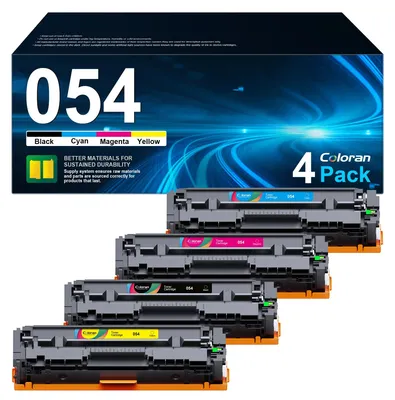 Produktbild von Coloran 054 054H Tonerkartusche Kompatibel für Canon 054H Toner für Canon i-Sensys LBP623cdw Toner MF641Cw MF643Cdw MF645Cx MF642Cdw MF644Cdw LBP620C LBP621Cw (4er-Pack)