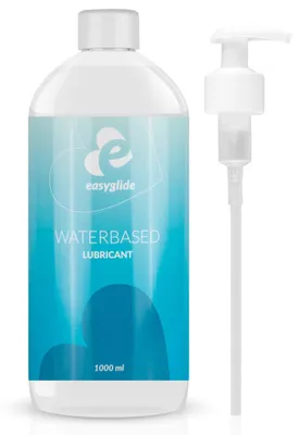 Produktbild von EasyGlide EG003, 1000 ml, Gleitmittel auf Wasserbasis, Gesamter Körper, Pumpenflasche, aqua, hydroxyethylcellulose, citric acid, glycerin, potassium sorbate, sodium benzoate, 1,08 kg