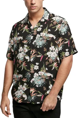 Immagine prodotto di Urban Classics - Camicia Resort in viscosa con orlo tropicale - S