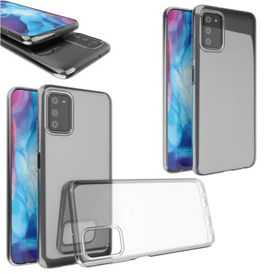 Produktbild von Für Samsung Galaxy A03s Silikon Case Schutz Transparent Handy Tasche Etuis Hülle