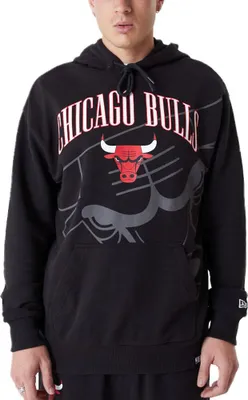 Produktbild von New Era NBA Fleece Hoody - SHADOW LOGO Chicago Bulls - L