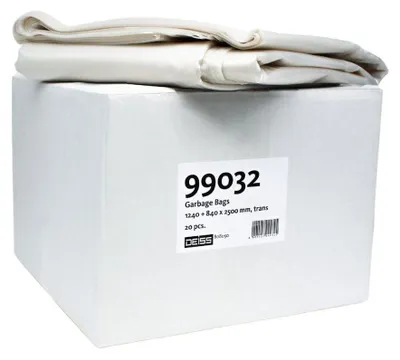 Produktbild von Deiss Wertstoffsack 2,5mü transpa- rent1240+840x2500mm 100my (99032)