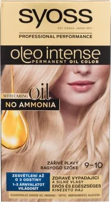 Obrázek produktu pro Oleo Intense barva na vlasy Permanent Oil Color pro ženy 50 - 9-10 Bright Blond - Syoss