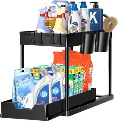 Produktbild von Famanu Gootsteenkasten-Organizer - Praktischer Küchenorganizer