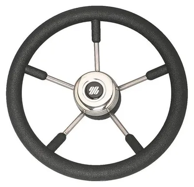 Obrázek produktu pro Volant Ultraflex V57B nerezová ocel černá Ø | Ultraflex 38155O