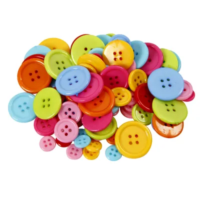 Produktbild von Knöpfe Mix 500 g bunt sortiert