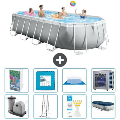 Produktbild von Prism Frame Pool Oval - 610x305x122 cm - 9-teilig  S601
