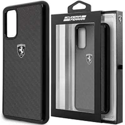 Produktbild von Ferrari Hardcase Fehcahcs62Bk S20 G980 Schwarz/Czarny Carbon Heritage
