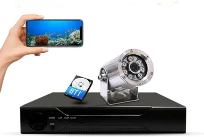 Produktbild von Unterwasserkamerasystem – Überwachungskamera – CCTV-Kamera – Tauchkamera – Unterwasserkamera – 5MP Full HD