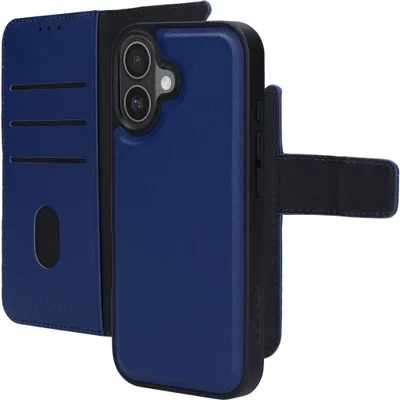 Produktbild von Mobiparts MP-130623, Geldbörsenhülle, Apple, iPhone 17, 16 cm (6.3"), Blau